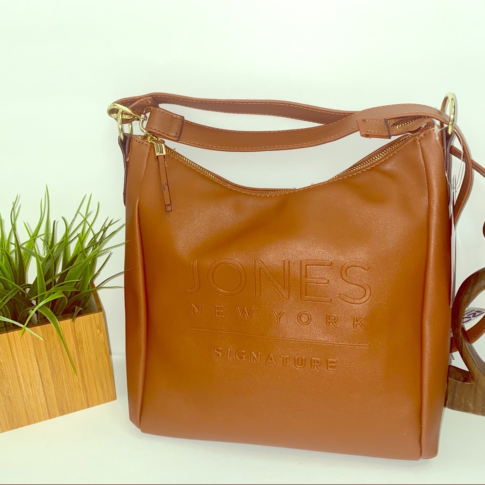 JONES NEW YORK Signature ⭐️NWT⭐️Boho Shoulder Bag - Picture 1 of 6